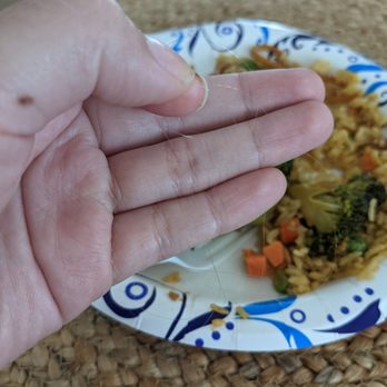 Kaowok Chinese Kitchen - Two long gray hairs in food, so gross - Chinese Near Me - Downey, California