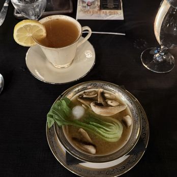 Doc's On Harvard Restaurant & Lounge - Bok choy and miso broth with an explosion of flavor from the unassuming pearl onion. - Seafood Near Me - Cleveland, Ohio
