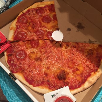 Hoboken Pie - Ordered delivery, half cheese half pepperoni. Barely any cheese or sauce. Mostly like a floppy cracker. Disappointing :( - Pizza Near Me - Austin, Texas Hoboken Pie - Ordered delivery, half cheese half pepperoni. Barely any cheese or sauce. Mostly like a floppy cracker. Disappointing :( - Pizza Near Me - Austin, Texas