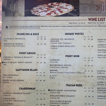 Grimaldi's - Menu June 2022 - Pizza Near Me - Huntsville, Alabama Grimaldi's - Menu June 2022 - Pizza Near Me - Huntsville, Alabama