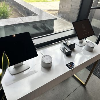 STARDUST Coffee House - Ordering station with the numbers for you to grab - Cafes Near Me - Campbell, California