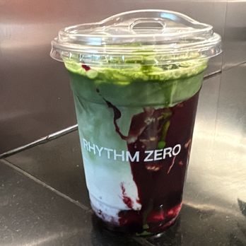 Rhythm Zero - Blackberry pie matcha - Coffee & Tea Near Me - New York, New York Rhythm Zero - Blackberry pie matcha - Coffee & Tea Near Me - New York, New York