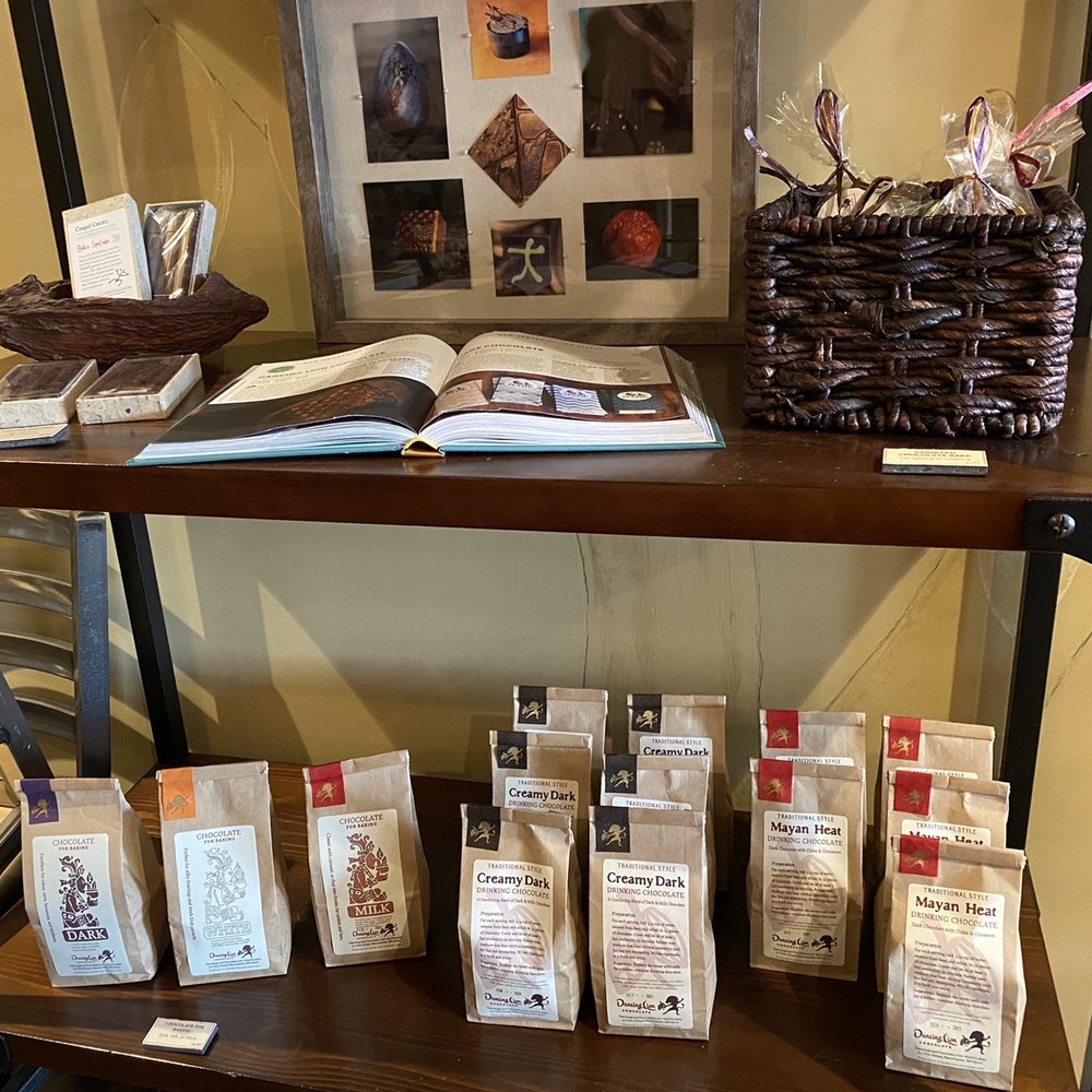 Dancing Lion Chocolate - Bags of the Mayan drinking chocolate - Coffee & Tea Near Me - Manchester, New Hampshire