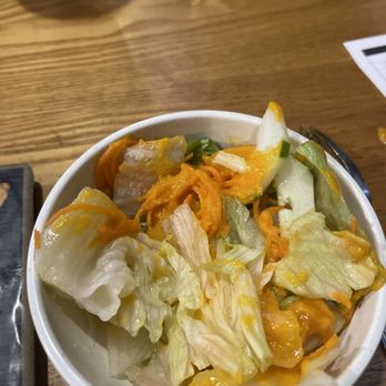 Kawa Sushi - Side Salad that comes with the sushi rolls - Sushi Bars Near Me - Palm Coast, Florida Kawa Sushi - Side Salad that comes with the sushi rolls - Sushi Bars Near Me - Palm Coast, Florida