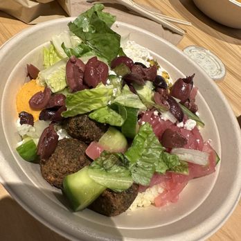 CAVA - Spicy Falafel Bowl - Salad Near Me - Winter Park, Florida