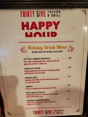 Menu photo 5 Thirty 5ive Tavern & Grill El Paso, TX