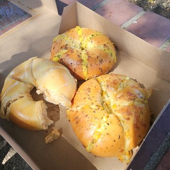 Bloom Bagels - Hk French toast, curry, corn cheese - Bagels Near Me - Campbell, California Bloom Bagels - Hk French toast, curry, corn cheese - Bagels Near Me - Campbell, California