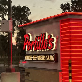 Portillo's Tucson - Sign - Hot Dogs Near Me - Tucson, Arizona