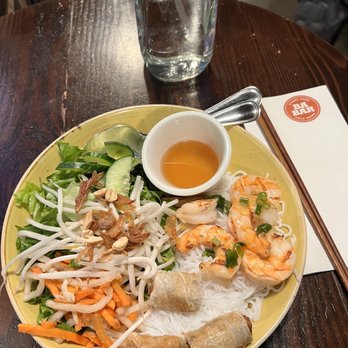 Ba Bar Green - Vermicelli Grilled prawns - Vietnamese Near Me - Seattle, Washington Ba Bar Green - Vermicelli Grilled prawns - Vietnamese Near Me - Seattle, Washington