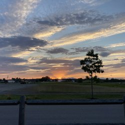Sebago Brewing Company - Sunset at Sebago brewery