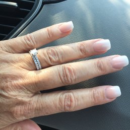 Pink & White Ombre