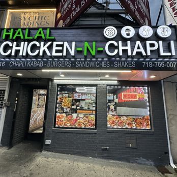 Halal Chicken N Chapli - Outside on Horace Harding Blvd next to Bagel Oasis - Halal Near Me - Queens, New York Halal Chicken N Chapli - Outside on Horace Harding Blvd next to Bagel Oasis - Halal Near Me - Queens, New York