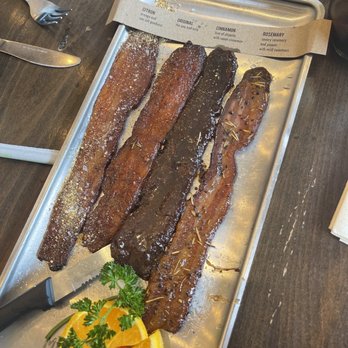 Sweet Maple - Millionaire's Bacon Sampler Platter - American Near Me - San Francisco, California Sweet Maple - Millionaire's Bacon Sampler Platter - American Near Me - San Francisco, California