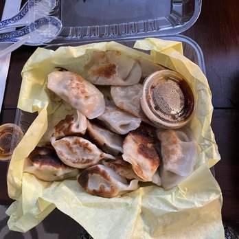 Dumpling House - Chicken and shrimp potstickers - Pan Asian Near Me - Sacramento, California Dumpling House - Chicken and shrimp potstickers - Pan Asian Near Me - Sacramento, California