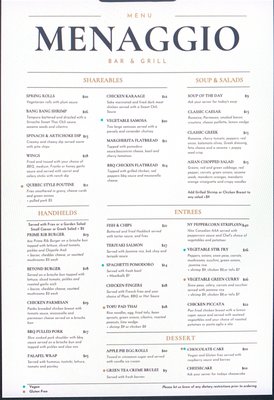 Menu photo 2 Menaggio Ristorante Grill & Wine Bar Markham, ON