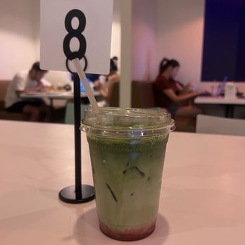 Pop Café - Strawberry Matcha - Pizza Near Me - Las Vegas, Nevada Pop Café - Strawberry Matcha - Pizza Near Me - Las Vegas, Nevada