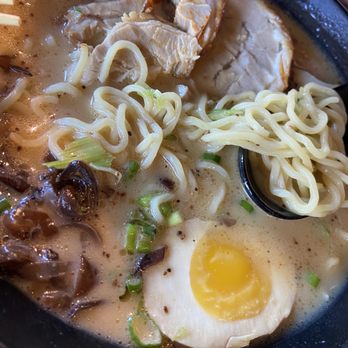 Sushi Ramen House - Tonkotsu Ramen with soft egg and pork belly. - Ramen Near Me - Laguna Hills, California Sushi Ramen House - Tonkotsu Ramen with soft egg and pork belly. - Ramen Near Me - Laguna Hills, California