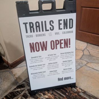 Trails End - Salad Near Me - Vail, Colorado Trails End - Salad Near Me - Vail, Colorado