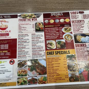 AM Noodle - Menu back. - Thai Near Me - Ventura, California AM Noodle - Menu back. - Thai Near Me - Ventura, California