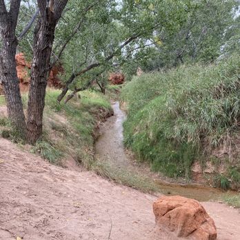 Palo Duro Canyon State Park - Palo Duro Canyon 10/9/2022... view from Sunflower Trail after rain the previous day - Parks Near Me - Canyon, Texas Palo Duro Canyon State Park - Palo Duro Canyon 10/9/2022... view from Sunflower Trail after rain the previous day - Parks Near Me - Canyon, Texas