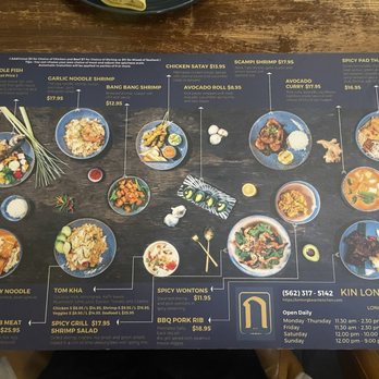 Kin Long Beach - menu - Thai Near Me - Long Beach, California Kin Long Beach - menu - Thai Near Me - Long Beach, California