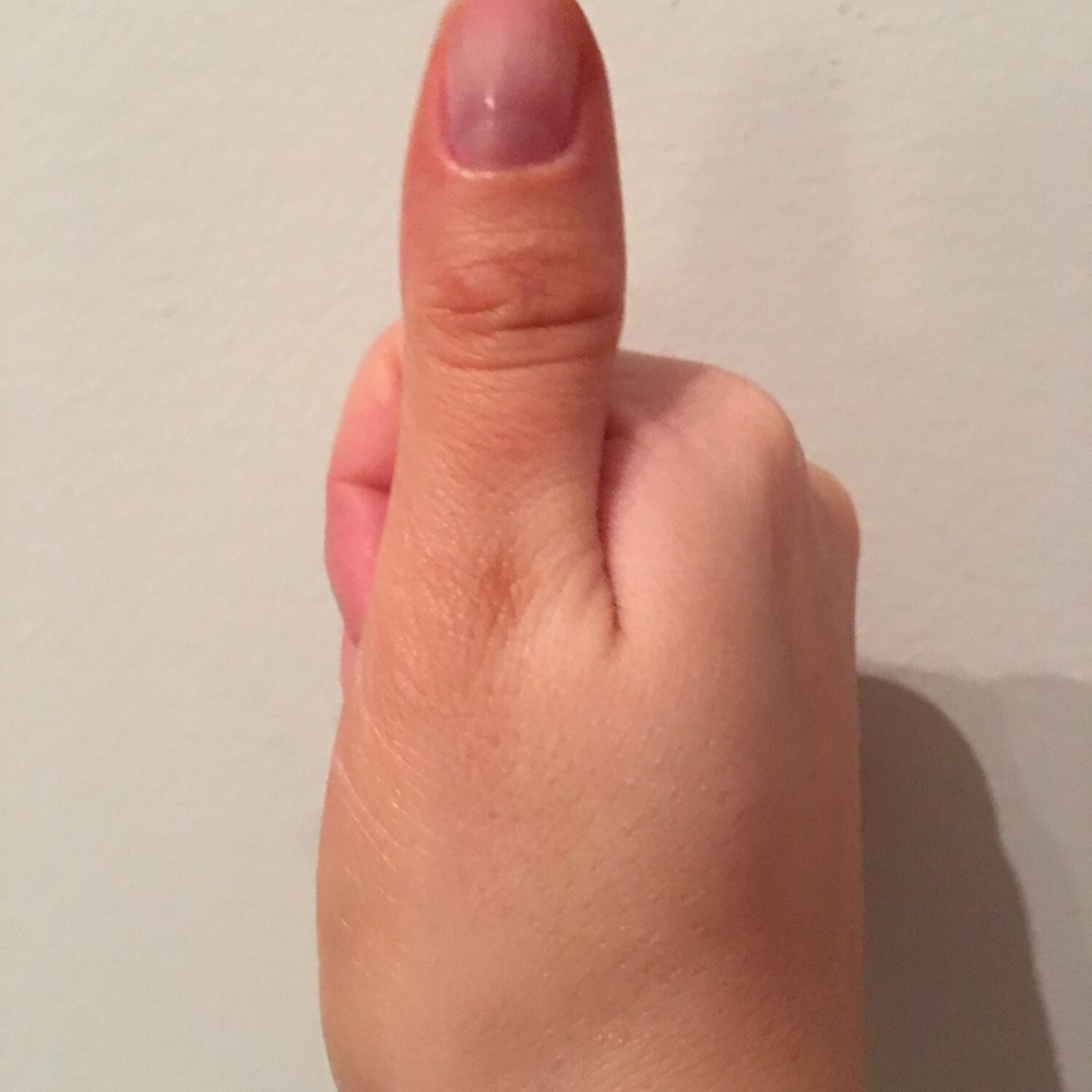 Bronze Boutique & Spa - Hard to tell but thumbs are darker then rest of my hand. - Day Spas Near Me - New York, New York Bronze Boutique & Spa - Hard to tell but thumbs are darker then rest of my hand. - Day Spas Near Me - New York, New York