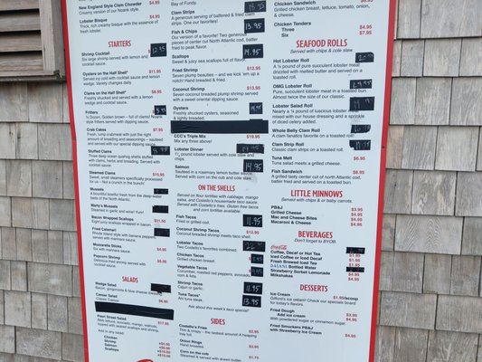 Menu photo 5 Costello's Clam Shack Groton, CT