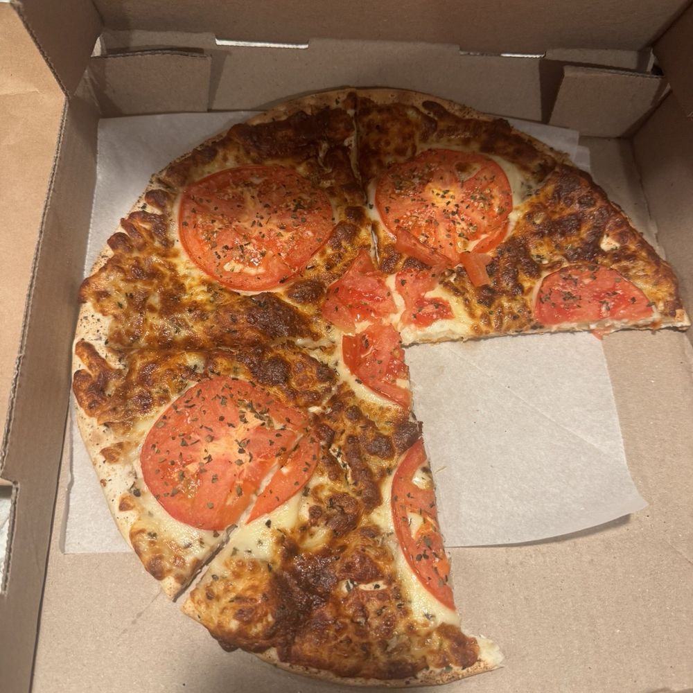 Burnt white pizza Burnt white pizza