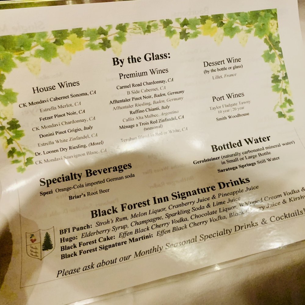 Black Forest Inn - By the Glass! - German Near Me - Stanhope, New Jersey Black Forest Inn - By the Glass! - German Near Me - Stanhope, New Jersey