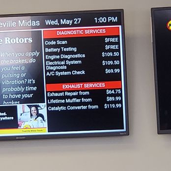 Midas - Diagnosis and Exhaust services price - Auto Repair Near Me - Roseville, Minnesota Midas - Diagnosis and Exhaust services price - Auto Repair Near Me - Roseville, Minnesota