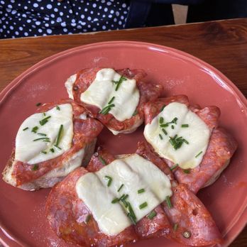 Aduela - Open sandwich with salame and cheese - Bars Near Me - Porto, 13