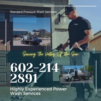 Standard Pressure Wash Services - Pressure Washers Near Me - Glendale, Arizona Standard Pressure Wash Services - Pressure Washers Near Me - Glendale, Arizona