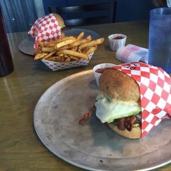 Burger Me - 2 build your own burgers, a fries and a drink $21. Not bad! - Burgers Near Me - Truckee, California
