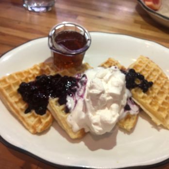 Hot Suppa - Waffle blueberry - Breakfast & Brunch Near Me - Portland, Maine