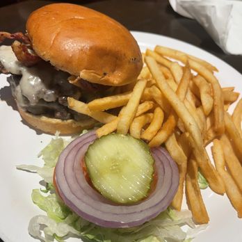 Three Kings Public House - King Signature Smash Burger, added bacon - Gastropubs Near Me - St. Louis, Missouri Three Kings Public House - King Signature Smash Burger, added bacon - Gastropubs Near Me - St. Louis, Missouri