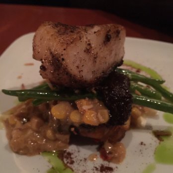 Cuchillo - Sablefish on creamed corn - Latin American Near Me - Vancouver, British Columbia