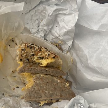 Brandwein's Bagels - Bagel with Turkey sausage - Bagels Near Me - Chapel Hill, North Carolina