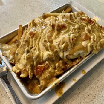 Conflux Brewing - Poutine with Tabasco aioli. - Brewpubs Near Me - Missoula, Montana Conflux Brewing - Poutine with Tabasco aioli. - Brewpubs Near Me - Missoula, Montana