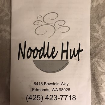 Noodle Hut - The menu :-) - Noodles Near Me - Edmonds, Washington Noodle Hut - The menu :-) - Noodles Near Me - Edmonds, Washington