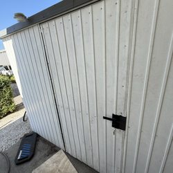 Saber Weld - Shed door upgrade