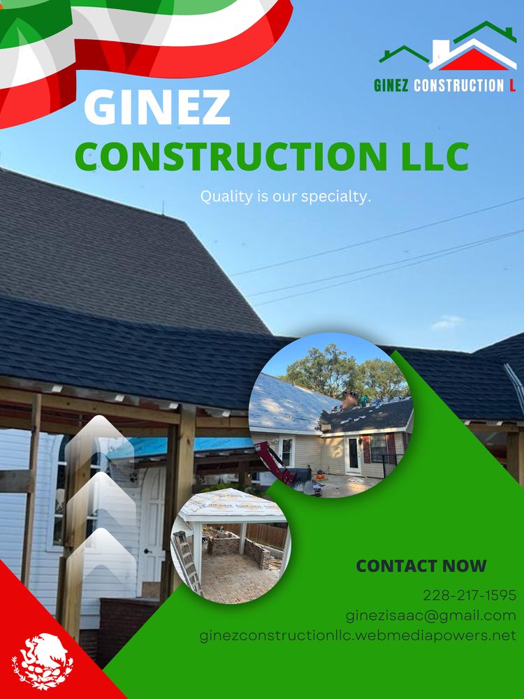 Slide of Ginez Construction