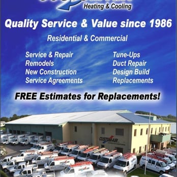 Custom Air & Plumbing - Heating & Air Conditioning/HVAC Near Me - Sarasota, Florida Custom Air & Plumbing - Heating & Air Conditioning/HVAC Near Me - Sarasota, Florida