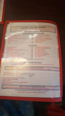 Menu photo 6 The Bakery Cafe Rockport, TX Menu photo 6 The Bakery Cafe Rockport, TX