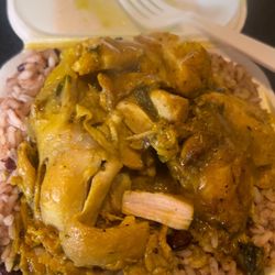 Kingston Grill - Curry Chicken Dinner