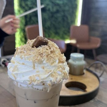 Roosters Coffeehouse - Caramel ice latte - Coffee & Tea Near Me - Roxbury Township, New Jersey Roosters Coffeehouse - Caramel ice latte - Coffee & Tea Near Me - Roxbury Township, New Jersey