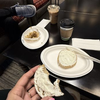 Aspire Coffee House - Gluten free bagel w/ cream cheese, hazelnut latte, iced mocha latte - Coffee & Tea Near Me - Las Vegas, Nevada Aspire Coffee House - Gluten free bagel w/ cream cheese, hazelnut latte, iced mocha latte - Coffee & Tea Near Me - Las Vegas, Nevada