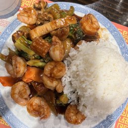 63. Shrimp with Mixed Vegetables