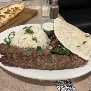 Cappadocia Mediterranean Grill - Beef Kebab - Turkish Near Me - Morton Grove, Illinois
