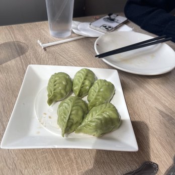 Dumpling Kitchen - A4. Pan-Fried Vegetarian Pot Stickers - Shanghainese Near Me - Berkeley, California