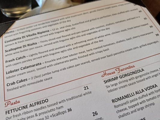 Menu photo 2 Aldo's Ristorante Virginia Beach, VA Menu photo 2 Aldo's Ristorante Virginia Beach, VA